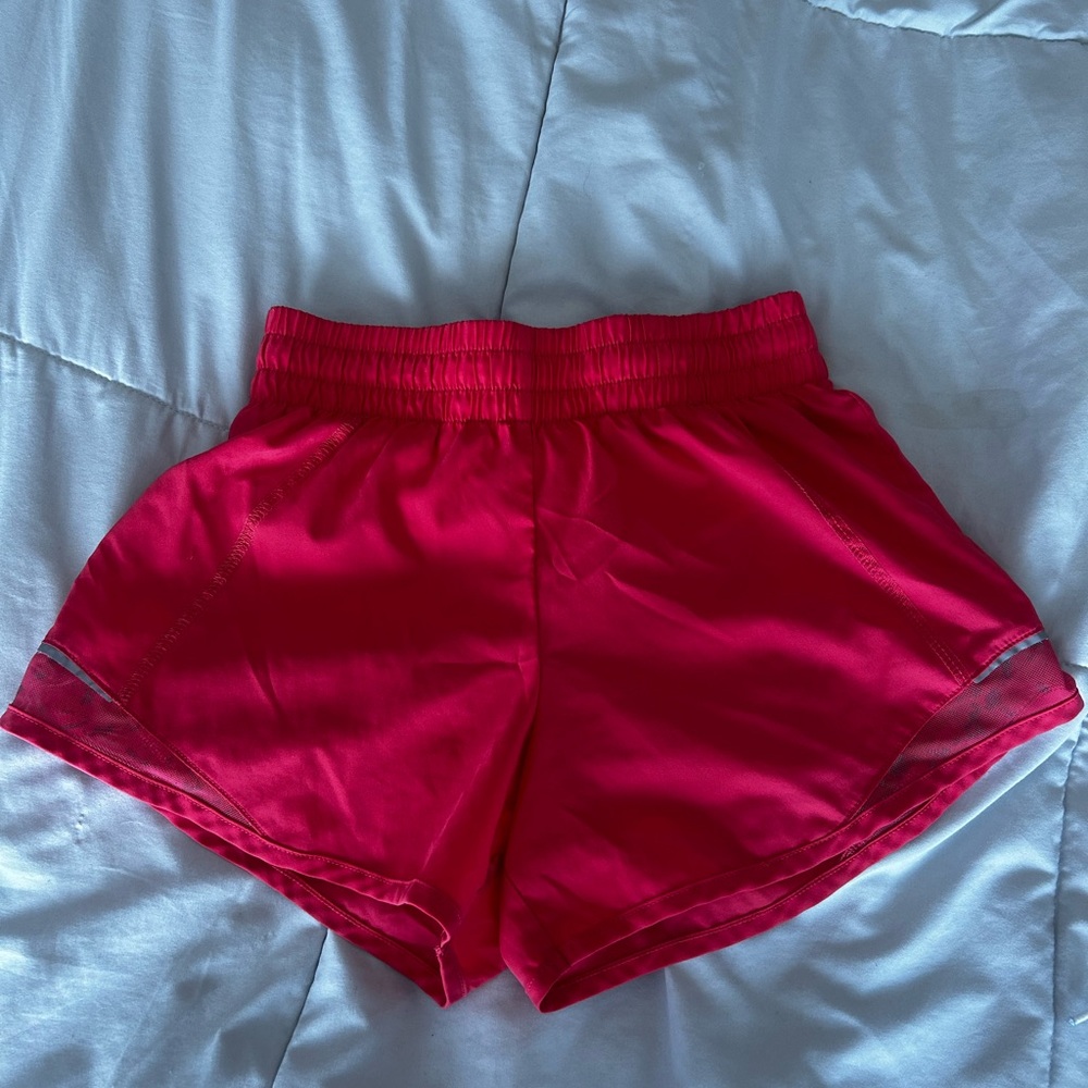 Hot pink, kids 10-12 athletic shorts
